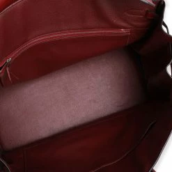 Hermes Red Clemence Leather Palladium Hardware Birkin 40 Bag For Women 13 Hermes Red Clemence Leather Palladium Hardware Birkin 40 Bag For Women -Deals Hermes Store luxury women hermes used handbags p610832 009