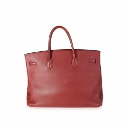 Hermes Red Clemence Leather Palladium Hardware Birkin 40 Bag For Women 11 Hermes Red Clemence Leather Palladium Hardware Birkin 40 Bag For Women -Deals Hermes Store luxury women hermes used handbags p610832 011