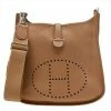 Hermes Natural Sable Togo Leather Evelyne III GM Bag For Women -Deals Hermes Store luxury women hermes used handbags p614967 002
