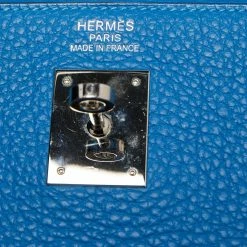 Hermes Mykonos Togo Leather Palladium Finish Kelly Retourne 35 Bag For Women -Deals Hermes Store luxury women hermes used handbags p624734 004