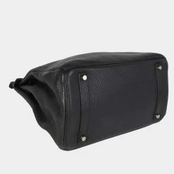 Hermes Black Togo Leather Birkin 35 GHW Bag For Women -Deals Hermes Store luxury women hermes used handbags p625343 008