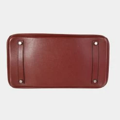 Hermes Rouge H Swift Leather Birkin 35 PHW Bag For Women -Deals Hermes Store luxury women hermes used handbags p625347 007