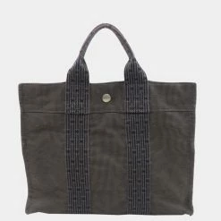 Hermes Aleline Tote PM Handbag Canvas For Women 14 Hermes Aleline Tote PM Handbag Canvas For Women -Deals Hermes Store luxury women hermes used handbags p625691 007