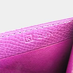 Hermes MC2 Thales Unisex Epsom Leather Wallet (bi-fold) Cyclamen BF543485 For Women -Deals Hermes Store luxury women hermes used handbags p625697 002