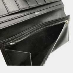 Hermes Bearn Classic Bi-Fold Long Wallet Box Calf BOX Leather Black For Women -Deals Hermes Store luxury women hermes used handbags p625698 008