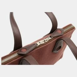 Hermes Sack Eve PM Tote Bag Toile Ash Canvas Leather Engine Brown Dark For Women 14 Hermes Sack Eve PM Tote Bag Toile Ash Canvas Leather Engine Brown Dark For Women -Deals Hermes Store luxury women hermes used handbags p625713 004