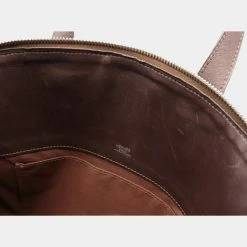 Hermes Sack Eve PM Tote Bag Toile Ash Canvas Leather Engine Brown Dark For Women 13 Hermes Sack Eve PM Tote Bag Toile Ash Canvas Leather Engine Brown Dark For Women -Deals Hermes Store luxury women hermes used handbags p625713 005