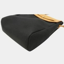 Hermes Ale Bag TPM Shoulder Toile GM Canvas Leather Beige Black With Natural Replacement H Engraved For Women -Deals Hermes Store luxury women hermes used handbags p625741 007