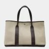 HERMES Garden Tote Bag Marron Toile Ash H Engraved For Women -Deals Hermes Store luxury women hermes used handbags p625752 020