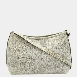 Hermes Berlingo PM Shoulder Bag Leather Dalmatian G Engraved For Women