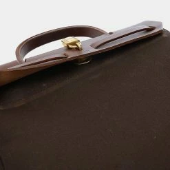 Hermes Ale Bag PM Vibrato Brown F Engraved For Women -Deals Hermes Store luxury women hermes used handbags p625766 007