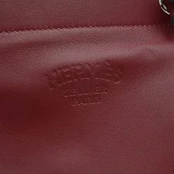 Hermes Arena Mini Shoulder Bag Swift Rouge Ash D Engraved For Women -Deals Hermes Store luxury women hermes used handbags p625767 008