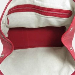 Hermes Garden PM Rouge Kazak Tote Bag Negonda Ladies For Women -Deals Hermes Store luxury women hermes used handbags p625780 009