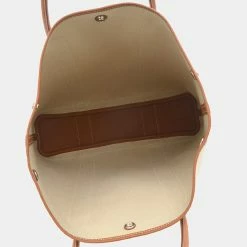 Hermes Garden File MM Toile Military Negonda Gold Y Engraved For Women -Deals Hermes Store luxury women hermes used handbags p625794 006