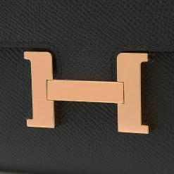 Hermes Constance To Go Epson Black Rose Z Engraved Shoulder Bag For Women -Deals Hermes Store luxury women hermes used handbags p625835 002