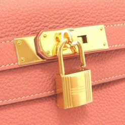 Hermes Kelly 28 Inner Stitch Togo Rose Tea ? Q Engraved Handbag 0022 HERMES For Women -Deals Hermes Store luxury women hermes used handbags p625847 002