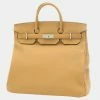 Hermes Otacroa 40 Togo Biscuit Z Engraved Handbag For Women -Deals Hermes Store luxury women hermes used handbags p625852 002