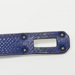 Hermes Blue Electric Epsom Leather Kelly Classic Wallet For Women -Deals Hermes Store luxury women hermes used handbags p625899 009