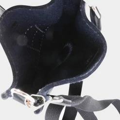 Hermes Bleu Nuit Feutre & Black Swift Evelyne TPM PHW For Women -Deals Hermes Store luxury women hermes used handbags p627857 009