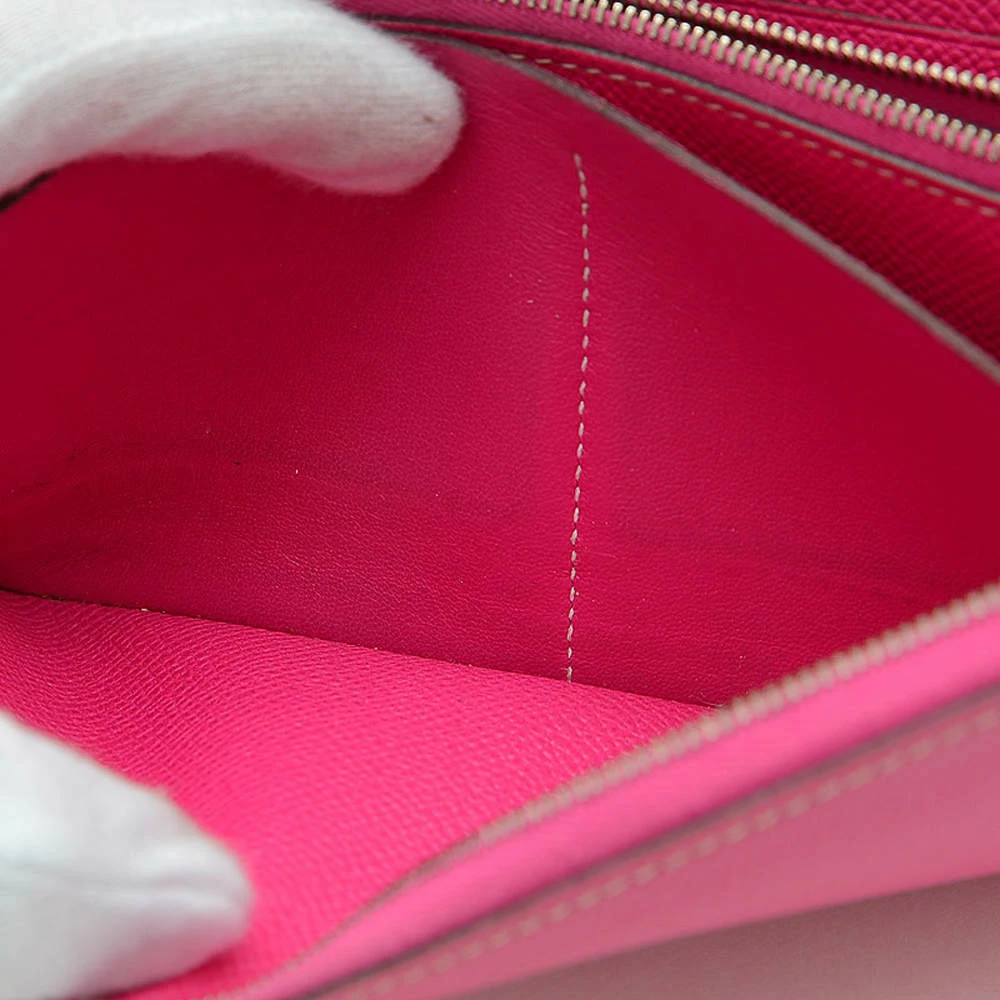 Hermes Azap Long Classic Purse Epson All Leather Rose Tillian For Women 7 Hermes Azap Long Classic Purse Epson All Leather Rose Tillian For Women - Image 5