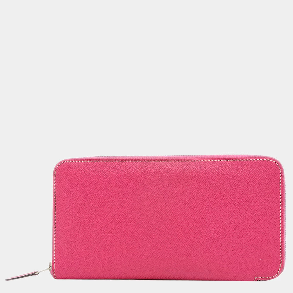 Hermes Azap Long Classic Purse Epson All Leather Rose Tillian For Women 3 Hermes Azap Long Classic Purse Epson All Leather Rose Tillian For Women