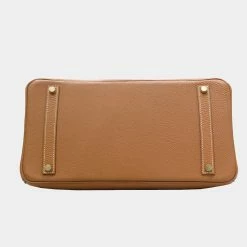 Hermes Birkin 35 Handbag Gold G Metal Fittings Togo H Engraved For Women 22 Hermes Birkin 35 Handbag Gold G Metal Fittings Togo H Engraved For Women -Deals Hermes Store luxury women hermes used handbags p628115 002