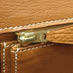 Hermes Birkin 35 Handbag Gold G Metal Fittings Togo H Engraved For Women 29 Hermes Birkin 35 Handbag Gold G Metal Fittings Togo H Engraved For Women -Deals Hermes Store luxury women hermes used handbags p628115 016