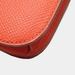 Hermes Constance 18 Shoulder Bag Capsine Vaux Epson Z Engraved For Women -Deals Hermes Store luxury women hermes used handbags p628118 008