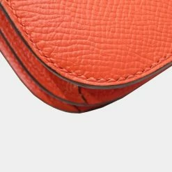 Hermes Constance 18 Shoulder Bag Capsine Vaux Epson Z Engraved For Women -Deals Hermes Store luxury women hermes used handbags p628118 011