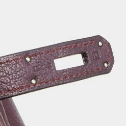 Hermes Violet Chevre De Coromandel Leather Palladium Plated Kelly 32 Bag For Women -Deals Hermes Store luxury women hermes used handbags p628367 009
