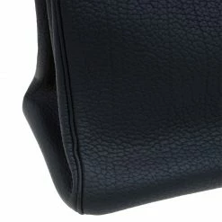 Hermes Noir Fjord Leather Palladium Hardware Birkin 35 Bag For Women 29 Hermes Noir Fjord Leather Palladium Hardware Birkin 35 Bag For Women -Deals Hermes Store luxury women hermes used handbags p63112 010