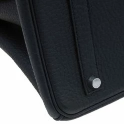 Hermes Noir Fjord Leather Palladium Hardware Birkin 35 Bag For Women 31 Hermes Noir Fjord Leather Palladium Hardware Birkin 35 Bag For Women -Deals Hermes Store luxury women hermes used handbags p63112 012