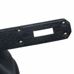 Hermes Noir Fjord Leather Palladium Hardware Birkin 35 Bag For Women 36 Hermes Noir Fjord Leather Palladium Hardware Birkin 35 Bag For Women -Deals Hermes Store luxury women hermes used handbags p63112 017