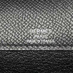 Hermes Black Epsom Leather Kelly Depeches 25 Pouch For Women -Deals Hermes Store luxury women hermes used handbags p631592 005