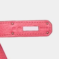 Hermes Rose Lipstick Togo Leather Palladium Finish Kelly Retourne 28 Bag For Women -Deals Hermes Store luxury women hermes used handbags p631906 010