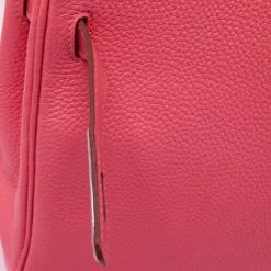 Hermes Rose Lipstick Togo Leather Palladium Finish Kelly Retourne 28 Bag For Women -Deals Hermes Store luxury women hermes used handbags p631906 016