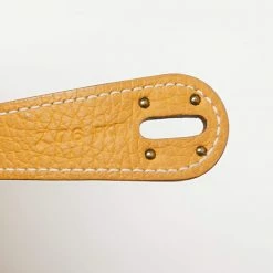 Hermes Jaune Ambre Clemence Leather Gold Finish Lindy 30 Bag For Women -Deals Hermes Store luxury women hermes used handbags p632739 010