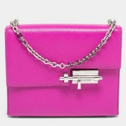 Hermes Hermès Magnolia Chevre Mysore Mini Verrou Chaine Bag For Women