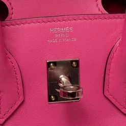 Hermes Pink Epsom Birkin 25 For Women -Deals Hermes Store luxury women hermes used handbags p633336 003
