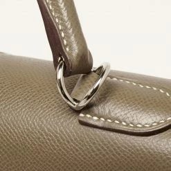 Hermes Etoupe Epsom Leather Palladium Finish Kelly Sellier 28 Bag For Women 28 Hermes Etoupe Epsom Leather Palladium Finish Kelly Sellier 28 Bag For Women -Deals Hermes Store luxury women hermes used handbags p635825 019