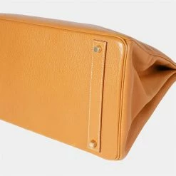 Hermes Natural Ardennes Birkin 40 GHW For Women -Deals Hermes Store luxury women hermes used handbags p636148 005