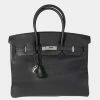 Hermes Black Togo Birkin 35 PHW For Women -Deals Hermes Store luxury women hermes used handbags p636149 001