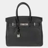 Hermes Black Togo Birkin 30 PHW For Women -Deals Hermes Store luxury women hermes used handbags p636155 007