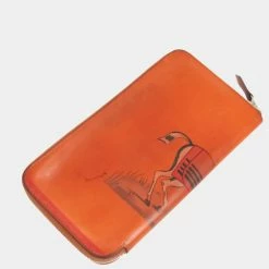 Hermes Azap Long Hose Motif Women's Fjord Leather Wallet (bi-fold) Brow BF544547 For Women -Deals Hermes Store luxury women hermes used handbags p637266 007