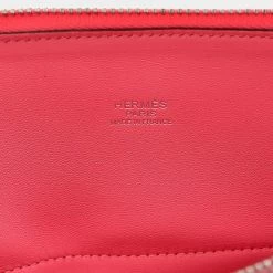 Hermes Bored 27 Epson Rose Azare Y Engraved Handbag For Women -Deals Hermes Store luxury women hermes used handbags p637282 007