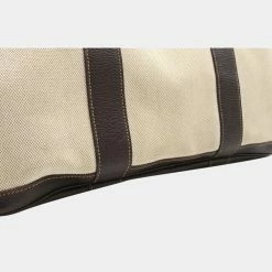 Hermes Garden PM Tote Toile Ash Buffle Leather Beige Dark Brown For Women 16 Hermes Garden PM Tote Toile Ash Buffle Leather Beige Dark Brown For Women -Deals Hermes Store luxury women hermes used handbags p637296 005