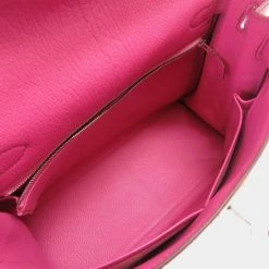 Hermes Kelly 28 Inner Stitch Coromandel Fuchsia K Engraved Handbag For Women -Deals Hermes Store luxury women hermes used handbags p637300 001