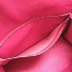 Hermes Kelly 28 Inner Stitch Coromandel Fuchsia K Engraved Handbag For Women -Deals Hermes Store luxury women hermes used handbags p637300 007