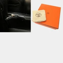 Hermes Kelly 32 Inner Stitch Box Calf Black New Metal Fittings L Engraved Bag For Women -Deals Hermes Store luxury women hermes used handbags p637302 001