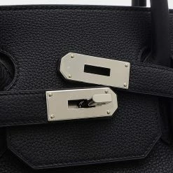 Hermes Otacroa 40 Western Togo Black Z Engraved Handbag For Women -Deals Hermes Store luxury women hermes used handbags p637309 007